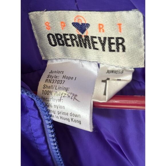 Obermeyer Sport Vintage Ski Jacket-Size 14 - Picture 4 of 7